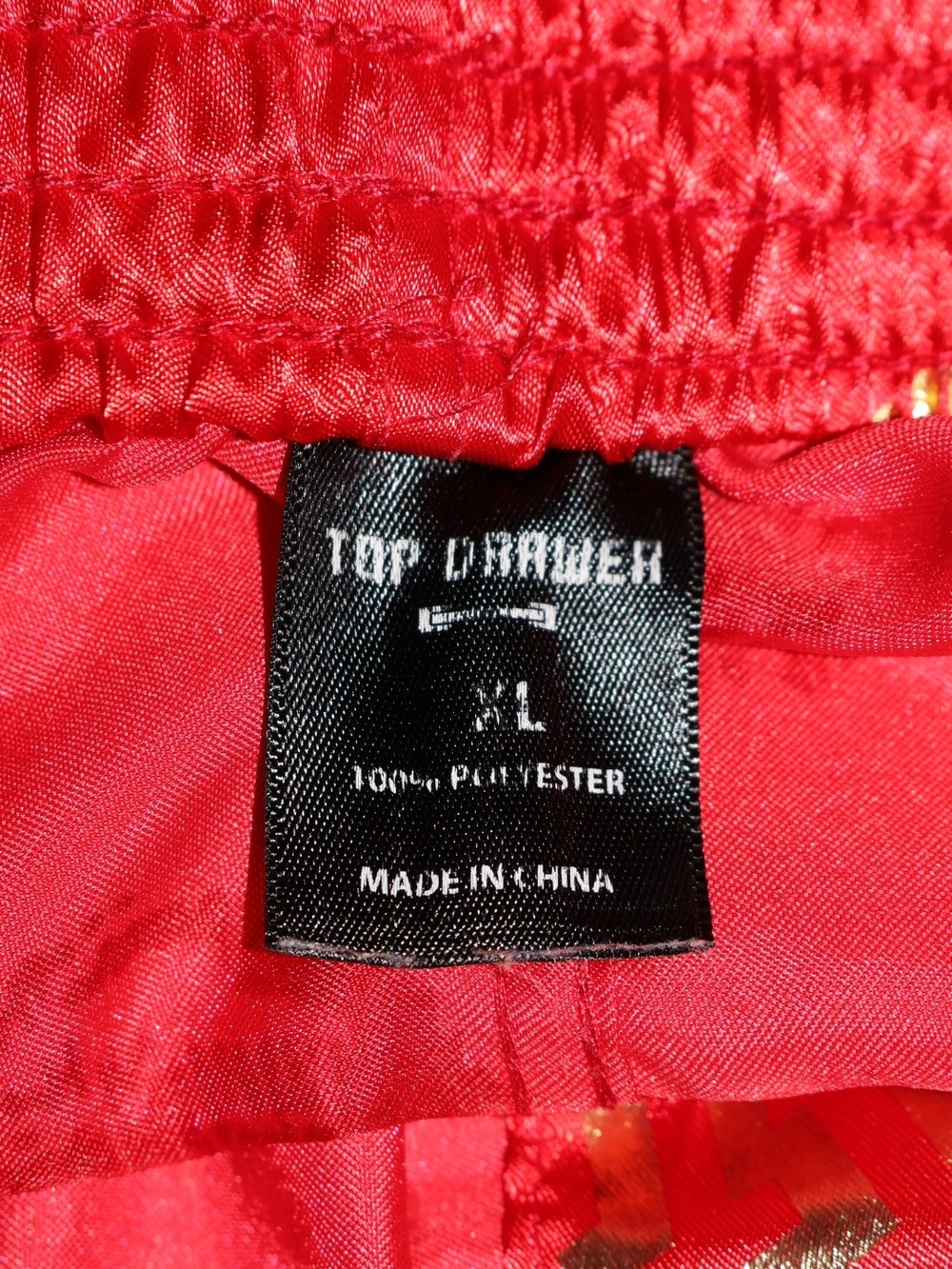 Satin "BAE" Sleepwear Shorts - Picture 3 of 3
